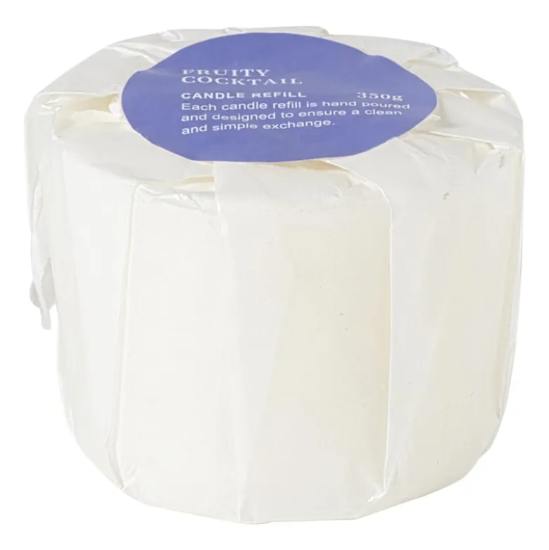 Navulling geurkaars - fruity cocktail - 350 gram