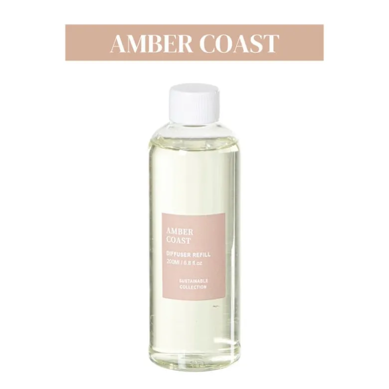 Navulling geur olie - amber coast - 200 ml