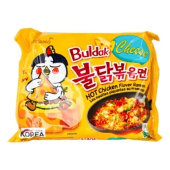 Noodles - hot chicken - cheese