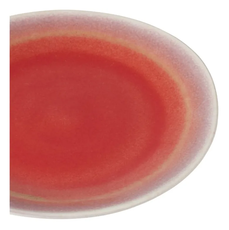 Ontbijtbord Roots - rood/paars - ø22x2.5 cm