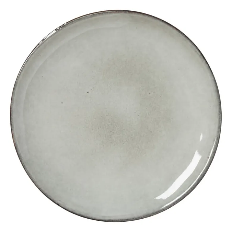 Ontbijtbord Toscane - grijs - ⌀20,5 cm
