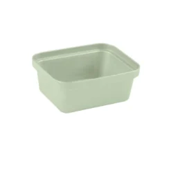 Opbergbakje klein - sage groen - 6x14.5x11.5 cm
