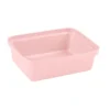 Opbergbakje middel - roze - 6x18.8x14.7 cm