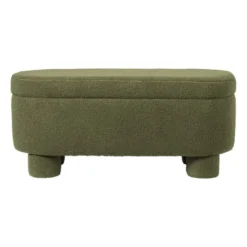 Opbergbank teddy dodo - groen - 43x100x42 cm