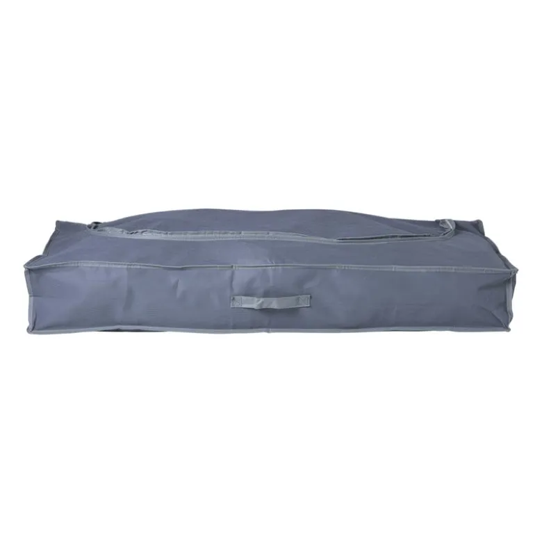 Opberghoes voor dekbed of kussens - grijs - 15x100x45 cm
