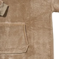 Oversized hoodie - beige - one size