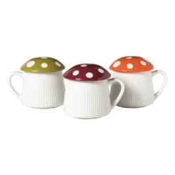 Paddenstoel mok - oranje - 350 ml