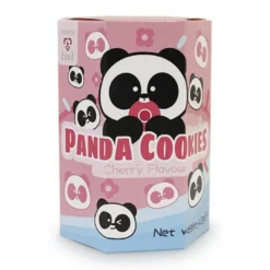 Panda biscuit - cherry - 40 gram