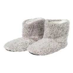 Pantoffels gemeleerd - lichtgrijs - maat 39-40