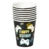 Papieren bekers - level up - set van 6