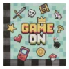 Papieren servetten game - multikleur - set van 20