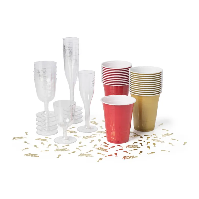 Partycup rood - 530 ml - 12 stuks