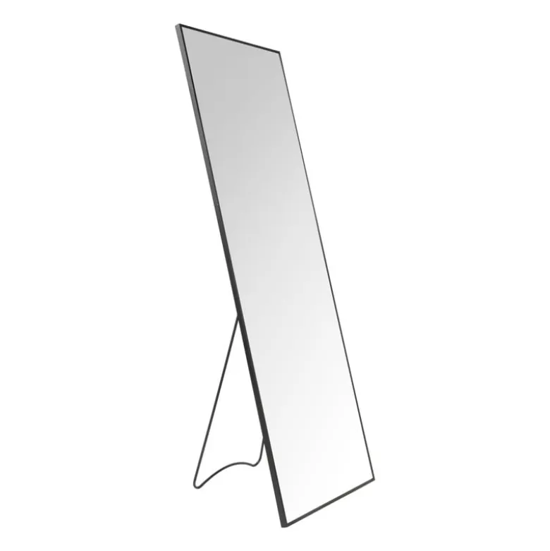 Passpiegel XL - zwart - 50x150 cm