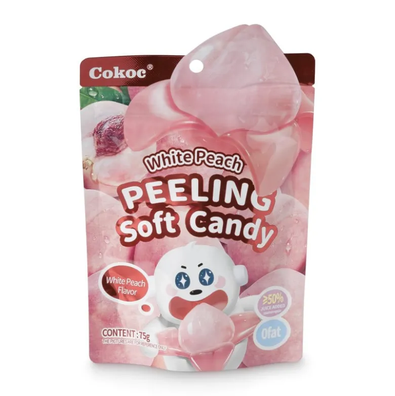 Peeling candy white peach - 75 gram