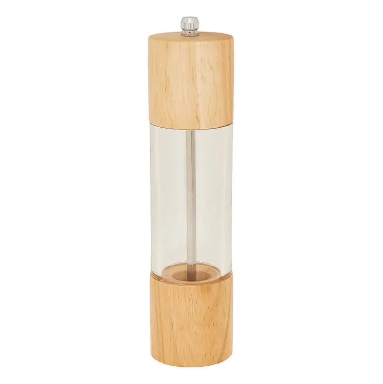 Peper- en zoutmolen - bamboe - 21 cm
