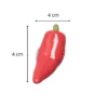 Peper- of zoutvaatje peper - rood - 4x4x4 cm
