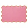 Placemat met quote - roze - 45x30 cm - Happy at Home by Sanny