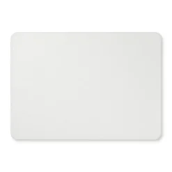 Placemat PU leer - crème - 33x46 cm