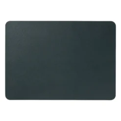 Placemat PU leer - donkergroen - 33x46 cm