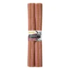 Placemats streep - roze/bruin - set van 2