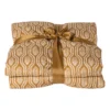 Plaid quilted wave - bruin - 130x170 cm