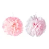 Pompoms - roze - set van 2