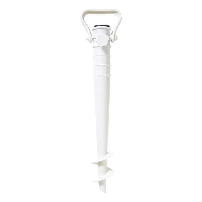 Prik parasolhouder - wit - 43.5x10 cm