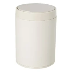 Prullenbakje - beige - 1.5 liter
