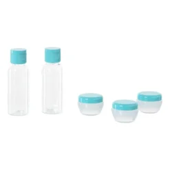Reisflesjes set van 4 - diverse varianten