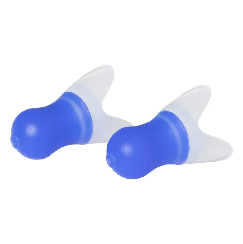 Reis oordopjes - wit/blauw