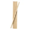 Rietjes kraftpapier - 100 stuks