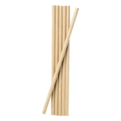 Rietjes kraftpapier - 100 stuks