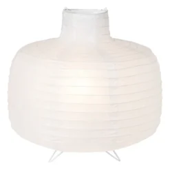 Rijstpapier lamp bol - wit - ø33x32.5 cm
