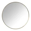 Ronde spiegel - ø70 cm - goudkleurig