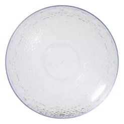 Saladeschaal dots - transparant - ø25.5x13 cm