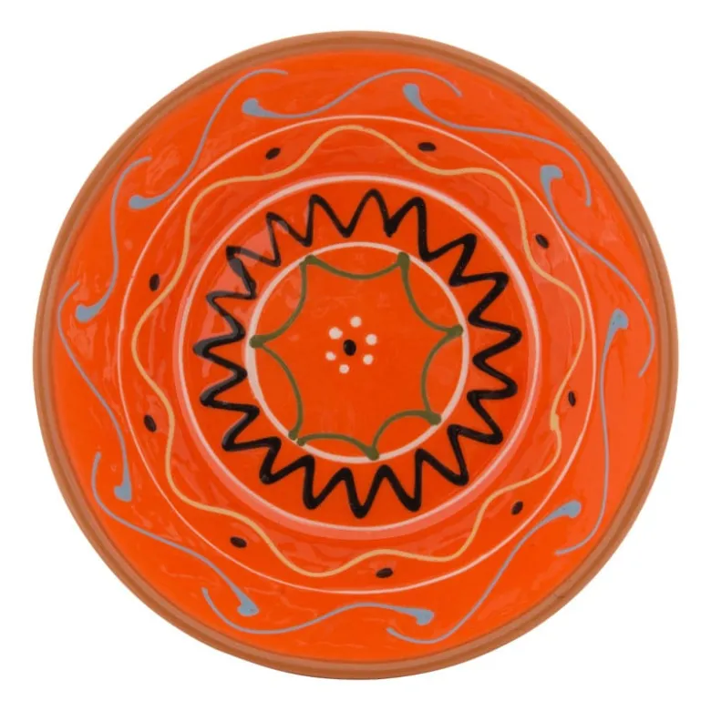 Schaal Fiesta - oranje - 15 cm
