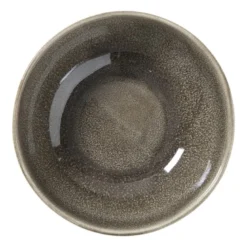 Schaal fuji - bruin - ø17x6 cm
