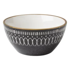 Schaal klein Yara - zwart - ⌀12 cm