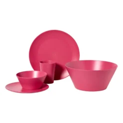 Schaal lagoa - roze - ø14x6.5 cm