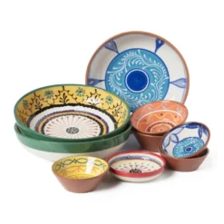 Schaal Lagoon - 27 cm - blauw