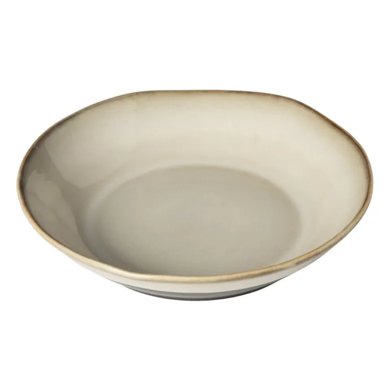 Schaal Roots - beige - ø28x5.8 cm