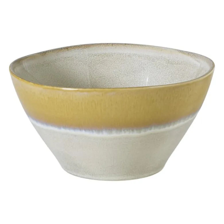 Schaal roots - oker - ø15.7x8.2 cm