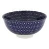 Schaaltje blue print - diamonds - ⌀12 cm