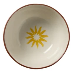 Schaaltje luna klein - beige/roze/geel - ø11x5.3 cm