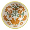 Schaaltje middel Britt - oranje/bruin - ø12x5.8 cm