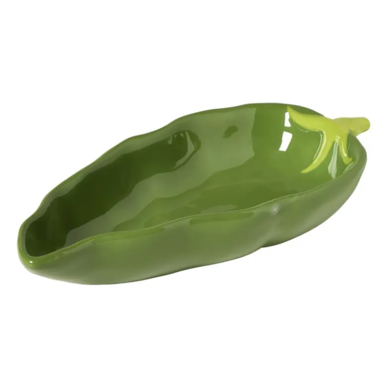 Schaaltje peper klein - groen - 4.5x10.3x23.5cm