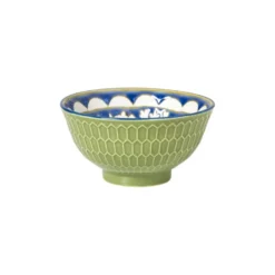 Schaaltje Rene klein - groen/blauw - ø9.2x4.8 cm