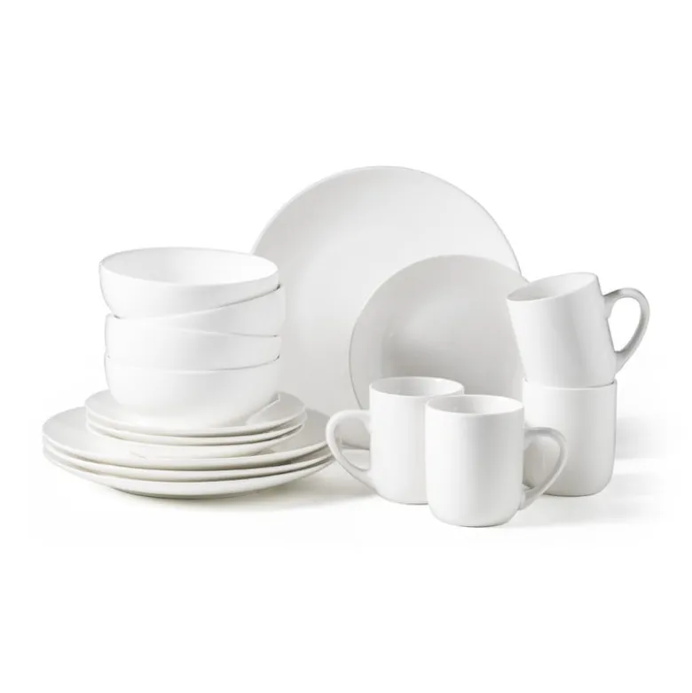 Schaaltje rond – wit – 11.5x6 cm