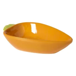 Schaaltje wortel - oranje - 4.4x11x17.9 cm