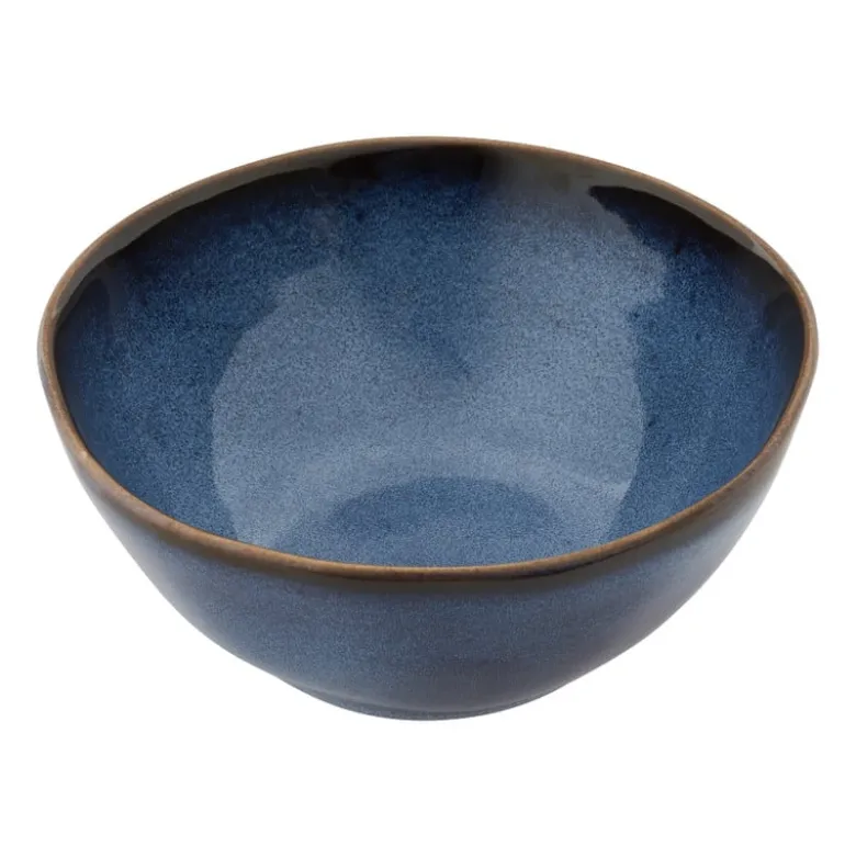 Schaal Toscane - donkerblauw - 17 cm